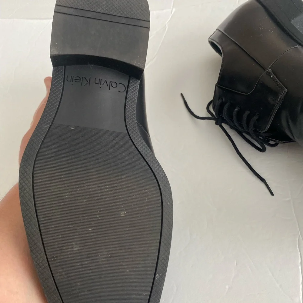 Calvin Klein Black Oxford Dress Shoes